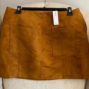 Brand new Old Navy Suede Skirt